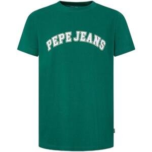 Pepe jeans  -  Trička s krátkým rukávem Zelená