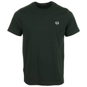 Fred Perry  Crew Neck T-Shirt  Trička s krátkým rukávem Zelená