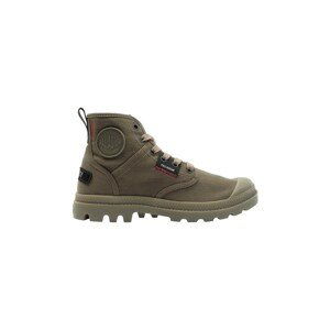 Palladium  PAMPA HI PATCH  Kotníkové boty Zelená