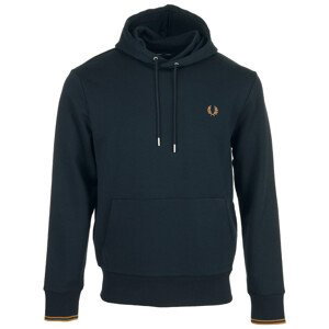 Fred Perry  Tipped Hooded Sweatshirt  Mikiny Modrá