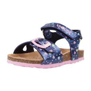 Geox  B SANDAL CHALKI GIRL  Sandály Dětské Modrá