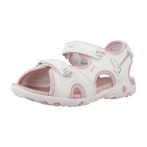 Geox  J SANDAL WHINBERRY G  Sandály Dětské Bílá