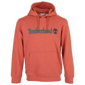 Timberland  Linear Logo Hoodie  Mikiny Oranžová
