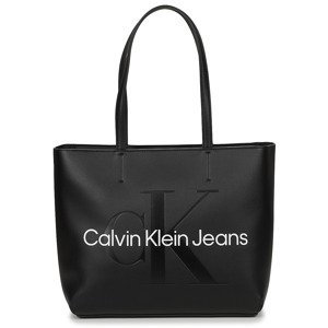 Calvin Klein Jeans  CKJ SCULPTED NEW SHOPPER 29  Velké kabelky / Nákupní tašky Černá
