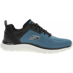 Skechers  Track - Broader blue-black  Mokasíny Modrá