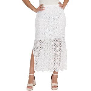 La Modeuse  70154_P163673  Krátké sukně Bílá