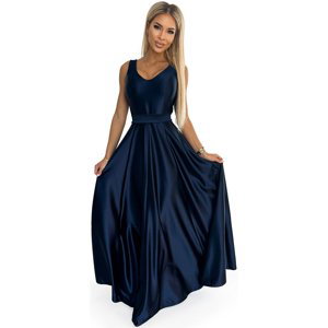 Numoco  Dámské společenské šaty Cindy granátová  Krátké šaty Tmavě modrá