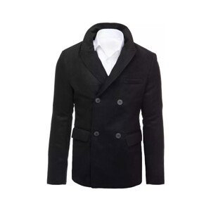 D Street  Pánský dvouřadý kabát Ryedure černá  Kabáty