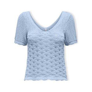 Only  Top Becca Life S/S - Cashmere blue  Halenky Modrá