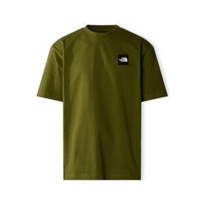 The North Face  NSE Patch T-Shirt - Forest Olive  Trička & Pola Zelená