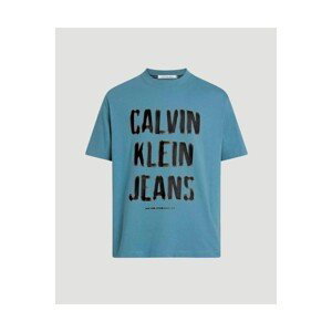 Calvin Klein Jeans  J30J324648CFQ  Trička s krátkým rukávem Modrá