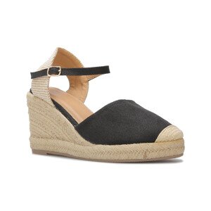 La Modeuse  70254_P163932  Espadrilky Černá