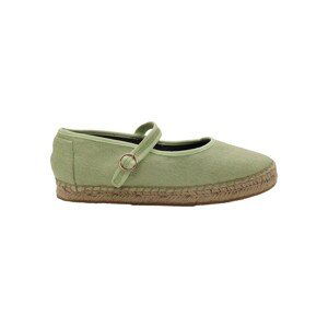 Paez  Raw Mary Jane Essential W - Essential Sage  Espadrilky Zelená