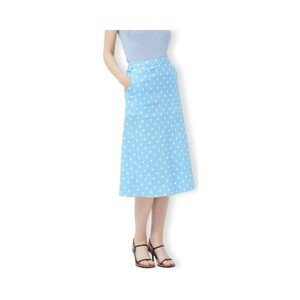 Compania Fantastica  COMPAÑIA FANTÁSTICA Skirt 11021 - Polka Dots  Krátké sukně Modrá