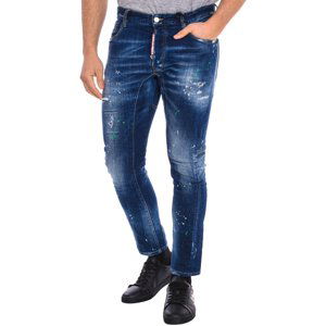 Dsquared  S71LB0636-S30342-470  Kalhoty Modrá