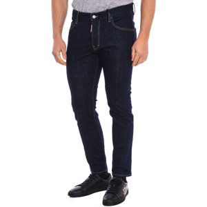 Dsquared  S74LB1198-S30664-470  Kalhoty Modrá