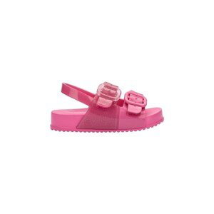 Melissa  MINI  Baby Cozy Sandal - Glitter Pink  Sandály Dětské Růžová