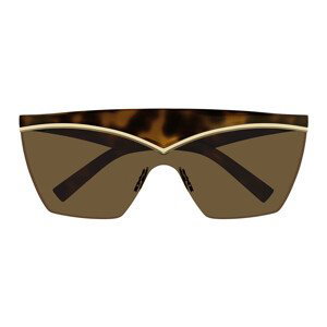 Yves Saint Laurent  Occhiali da Sole Saint Laurent SL 614 Mask 002  sluneční brýle Hnědá