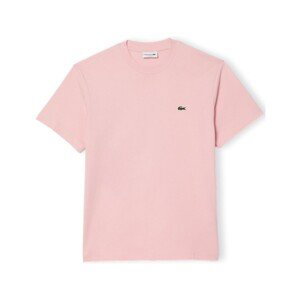 Lacoste  Classic Fit T-Shirt - Rose  Trička & Pola Růžová
