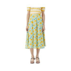Compania Fantastica  COMPAÑIA FANTÁSTICA Skirt 12006 - Conversational 13  Krátké sukně Žlutá