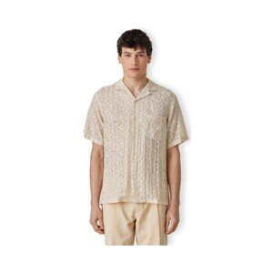 Portuguese Flannel  Plasma Shirt - Ecru  Košile s dlouhymi rukáv Béžová