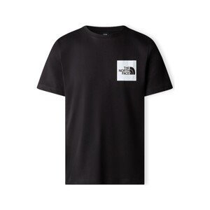 The North Face  Fine T-Shirt - Black  Trička & Pola Černá