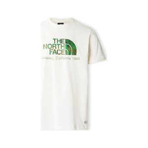 The North Face  Berkeley California T-Shirt - White Dune  Trička & Pola Bílá