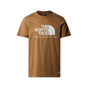 The North Face  Berkeley California T-Shirt - Utility Brown  Trička & Pola Hnědá