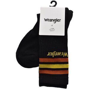 Wrangler  W0Z79UT0100  Ponožky Černá