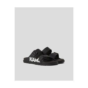 Karl Lagerfeld  KL80978 KONDO TRED  Sandály Černá