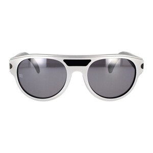 23° Eyewear  Occhiali da Sole Dargen D'Amico X 23° Round One Kigo  sluneční brýle Stříbrná