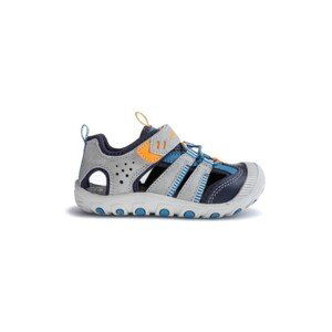 Pablosky  Grey Kids Sandals 976850 K - Grey/Jeans/Navy  Sandály Dětské Modrá