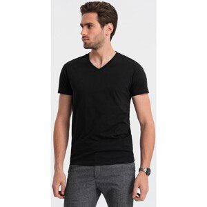 Ombre  Pánské tričko s krátkým rukávem Heman černá  Trička s krátkým rukávem