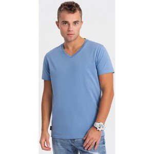 Ombre  Pánské tričko s krátkým rukávem Heman modrá  Trička s krátkým rukávem Modrá
