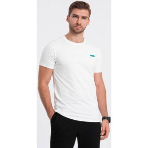 Ombre  Pánské tričko s krátkým rukávem Cuuphreans bílá  Trička s krátkým rukávem