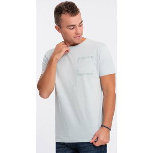 Ombre  Pánské tričko s krátkým rukávem Themphie světle  Trička s krátkým rukávem