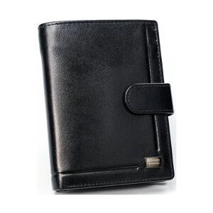 Rovicky  Pánská kožená peněženka Kohaku černá  Peněženky Černá