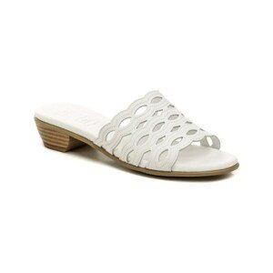 Wild  066-1625-A2 bílé dámské nazouváky  pantofle Bílá