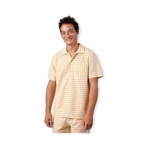 Brava Fabrics  Stripes Overshirt - Sand  Košile s dlouhymi rukáv Žlutá