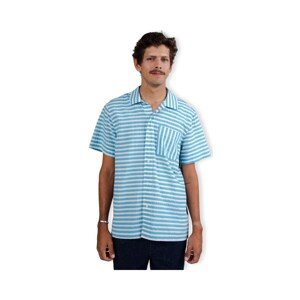 Brava Fabrics  Stripes Shirt - Blue  Košile s dlouhymi rukáv Bílá