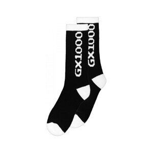 Gx1000  Socks og logo  Ponožky Černá