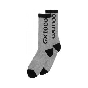 Gx1000  Socks og logo  Ponožky Šedá