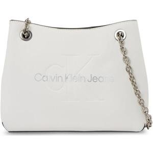 Calvin Klein Jeans  SCULPTED SHOULDER MONO K60K607831  Tašky Bílá