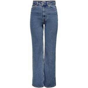 Only  ONLCAMILLE LIFE EX HW WIDE DNM NOOS 15235595  Rifle bootcut Modrá