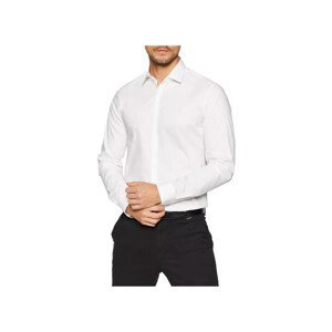Calvin Klein Jeans  K10K108229 - POPLIN STRETCH SLIM  Košile s dlouhymi rukáv Bílá
