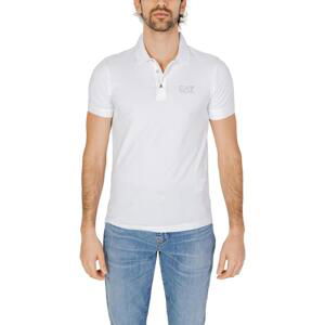 Emporio Armani EA7  8NPF04 PJM5Z  Polo s krátkými rukávy Bílá