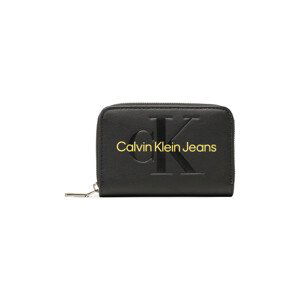 Calvin Klein Jeans  SCULPTED MED ZIP AROUND MONO K60K607229  Peněženky Černá