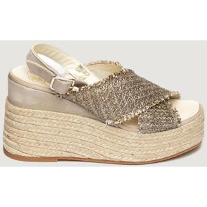 Espadrilles  ELLA RAFIA 11559044  Lodičky Hnědá