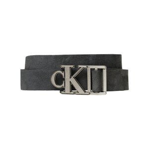 Calvin Klein Jeans  MONO SEASONAL LTHR BELT 25MM K60K610895  Pásky Černá