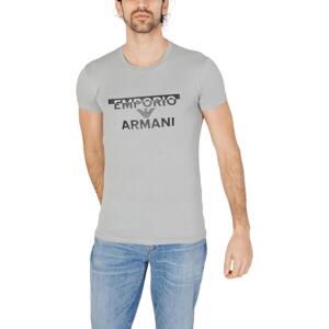 Emporio Armani EA7  111035 3F516 - CREW NECK S/SLEEVE  Polo s dlouhými rukáv Šedá